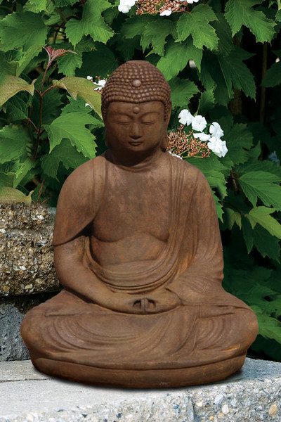Buddha Meditating Garden Statue Cement high quality stone decor